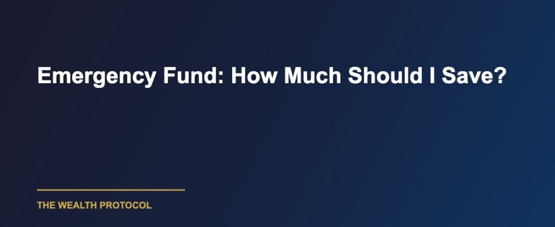 Emergency Fund How Much Should I Save: Expert Guidelines for Financial Security