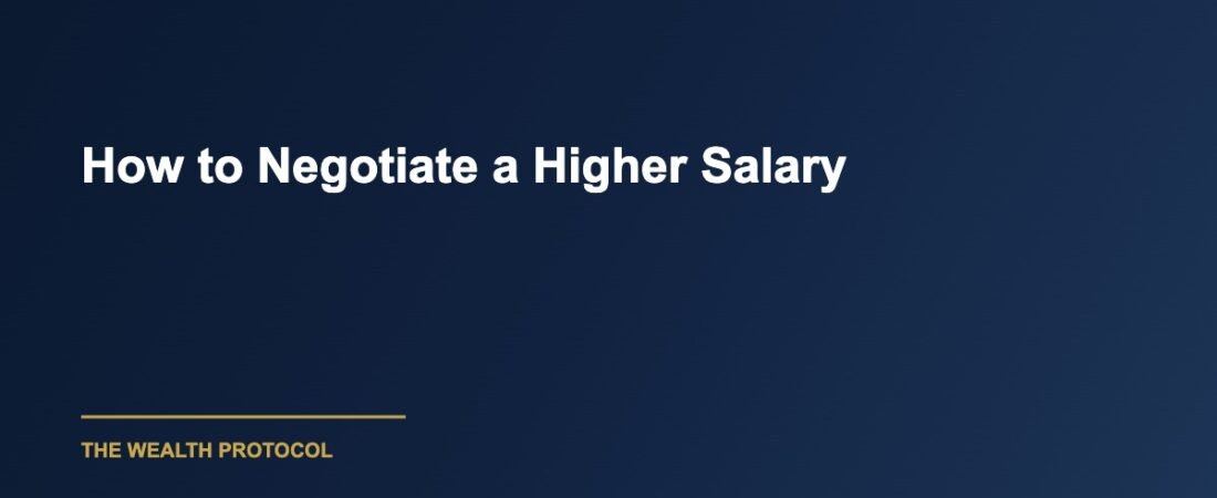 How to Negotiate a Higher Salary at Work: Proven Strategies for Success